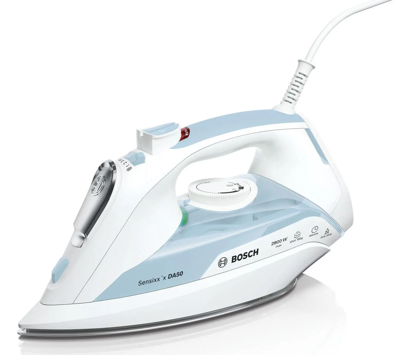 Żelazko Bosch Sensixx'x DA50 TDA5028120 Cera-glissee 180g/min