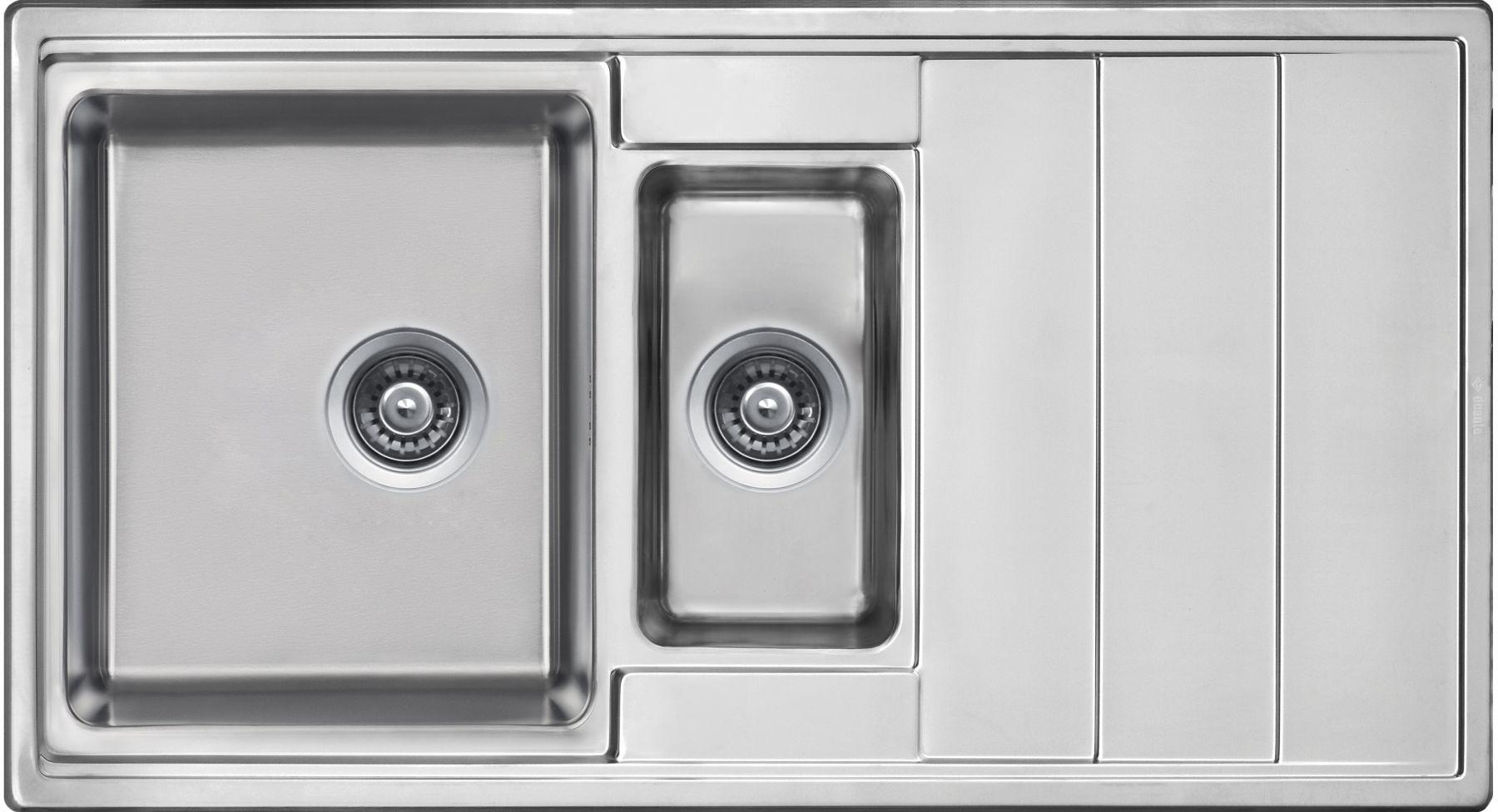 Zlewozmywak Deante Bolero ZHB 0513 - stalowy - wpuszczany w blat - ociekacz