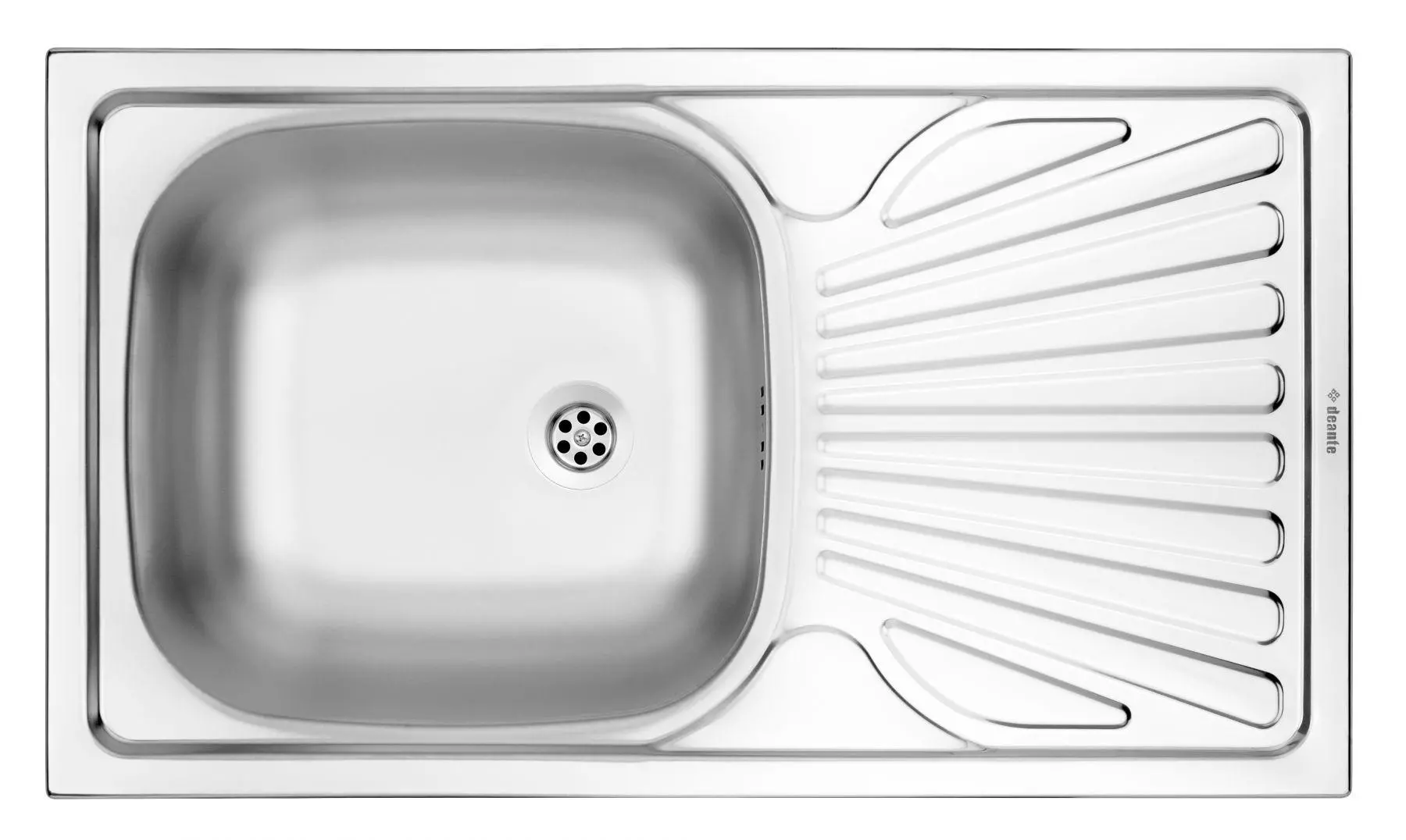 Zlewozmywak Deante Techno ZMU 3110 Stalowy Srebrny