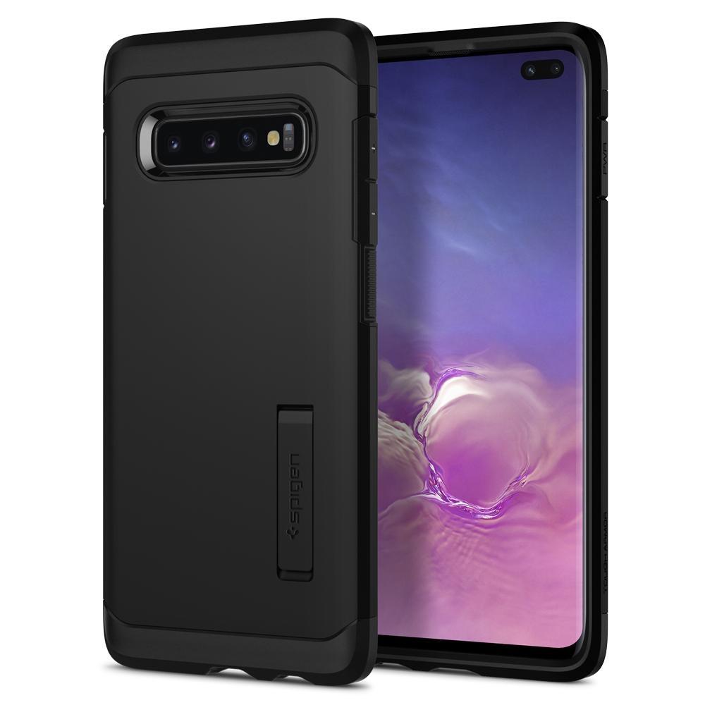 Etui Spigen Tough Armor 606CS25770 do Samsung Galaxy S10+ Czarny