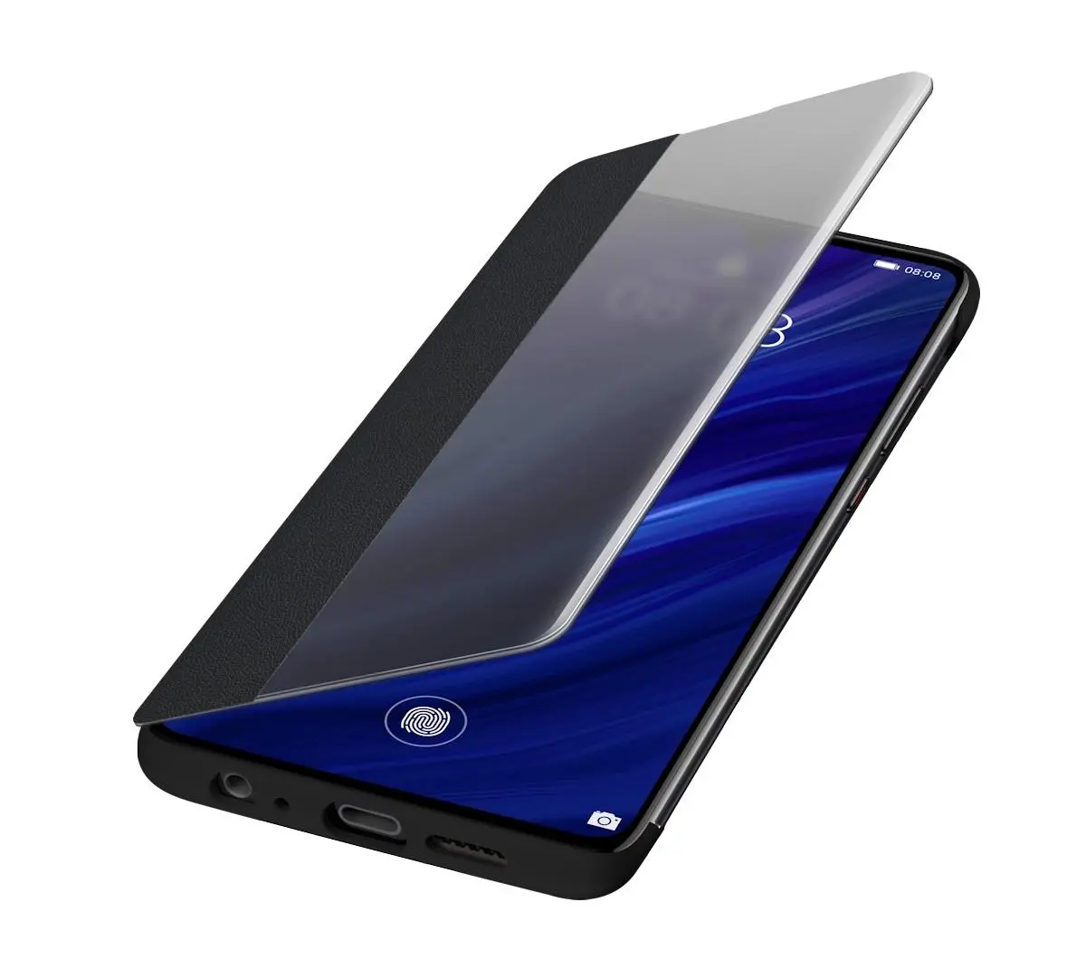 Etui Huawei Smart View Flip Cover do P30 Czarny