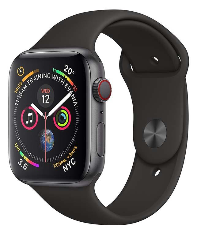 Smartwatch Apple Watch Series 4 40 mm GPS + Cellular Sport (czarny)