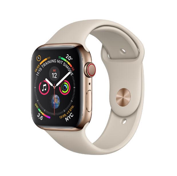Apple Watch Series 4 40 mm GPS + Cellular Sport (piaskowy)