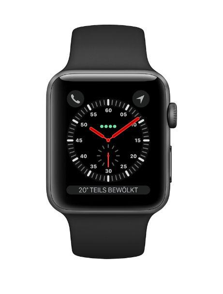 Smartwatch Apple Watch Series 3 42 mm GPS + Cellular Sport (czarny)