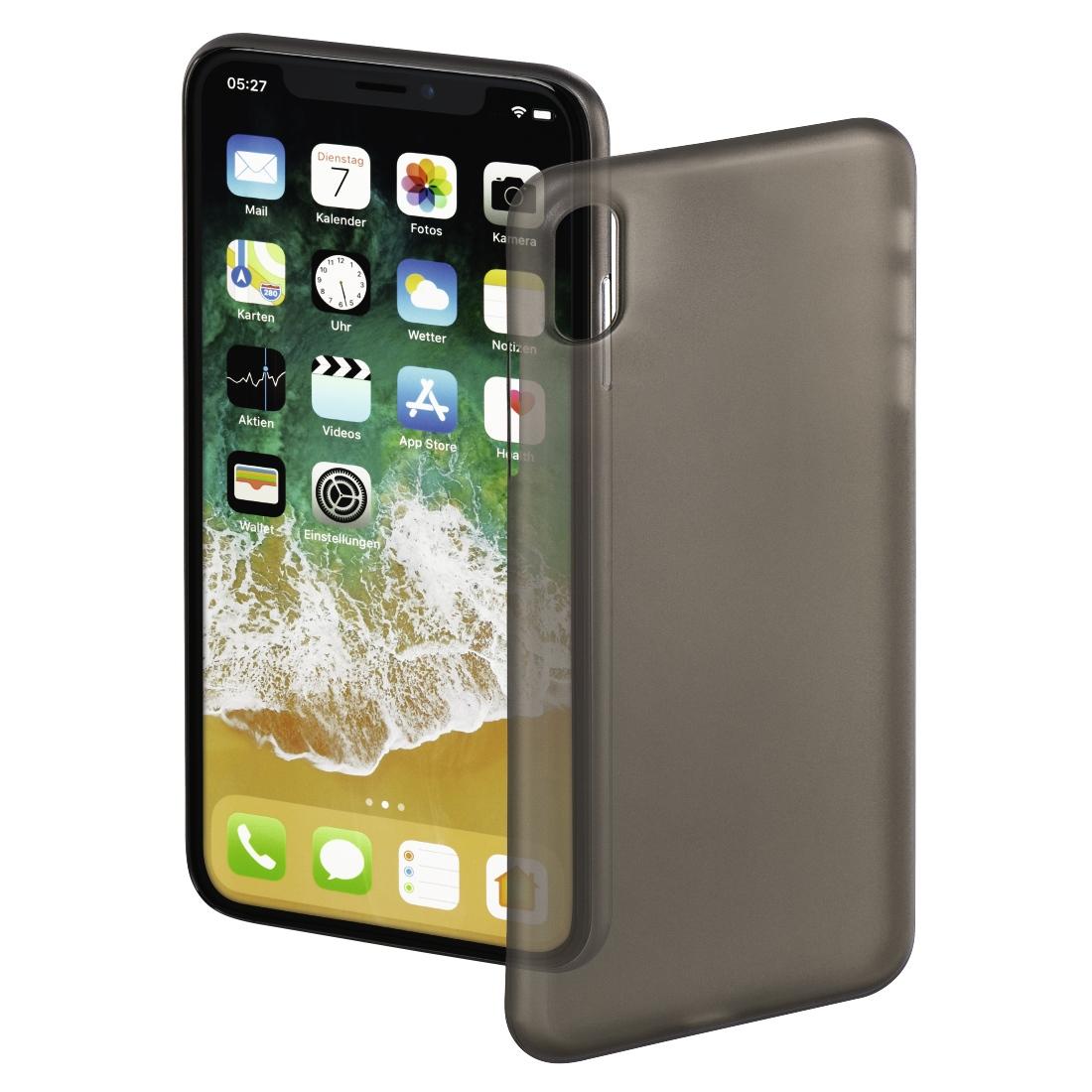 Etui Hama Ultra Slim Cover do iPhone X Czarny