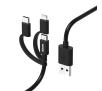 Adapter Hama ADAPTER 3w1 MICRO USB, USB Type-C, LIGHTNING, 1.8m