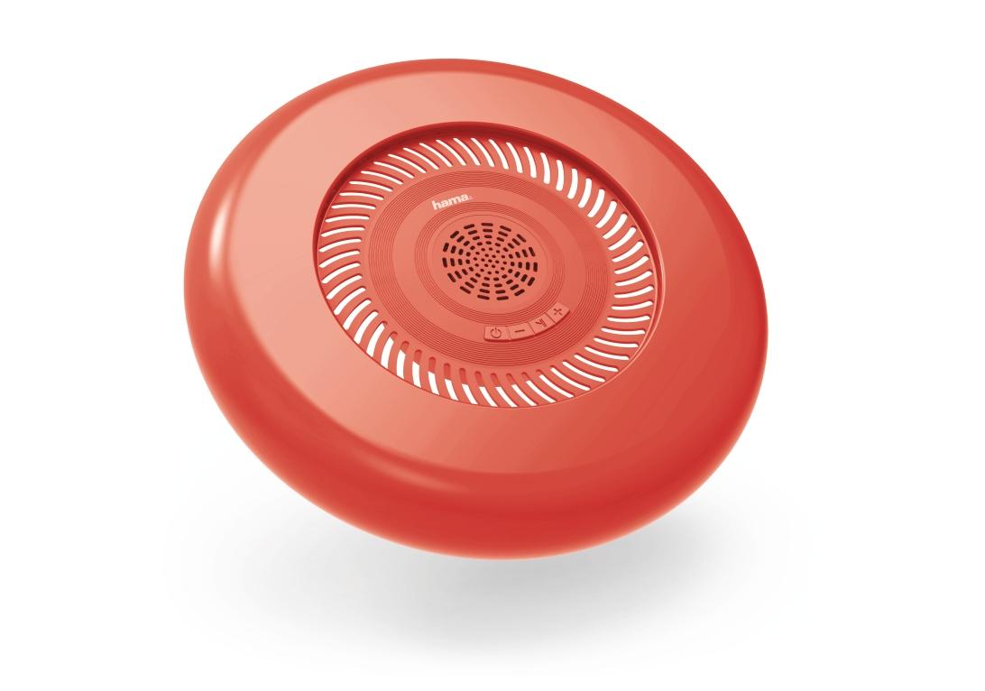 Głośnik Bluetooth Hama Flying Sound Disc (czerwony)