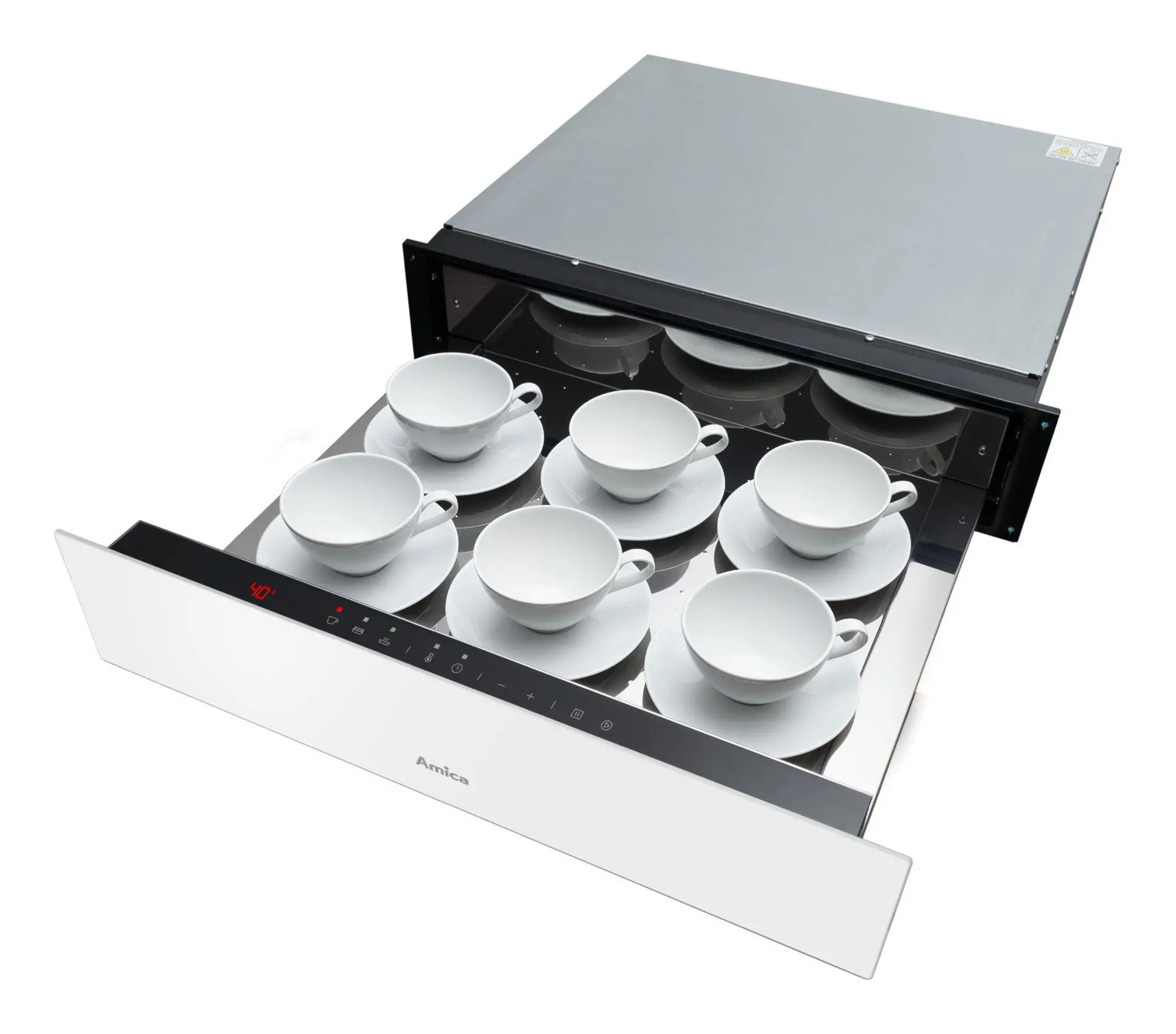 Szuflada grzewcza Amica AWDM6W Q-TYPE Biały