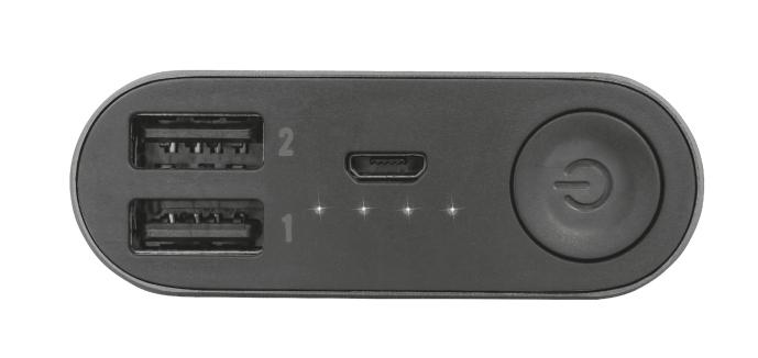 Powerbank Trust Luco Metal 7500mAh
