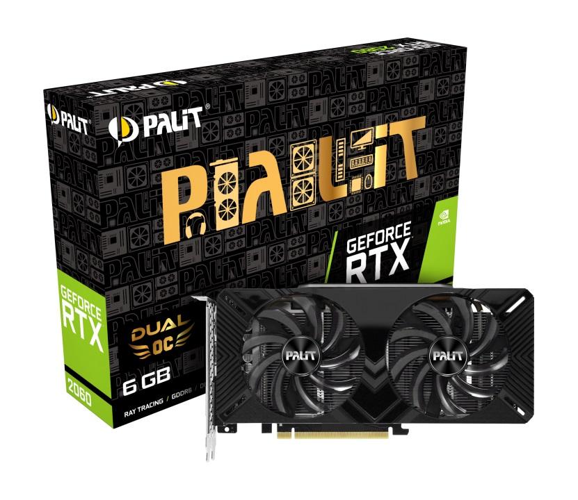 Palit GeForce RTX 2060 Dual OC 6GB GDDR6 192bit