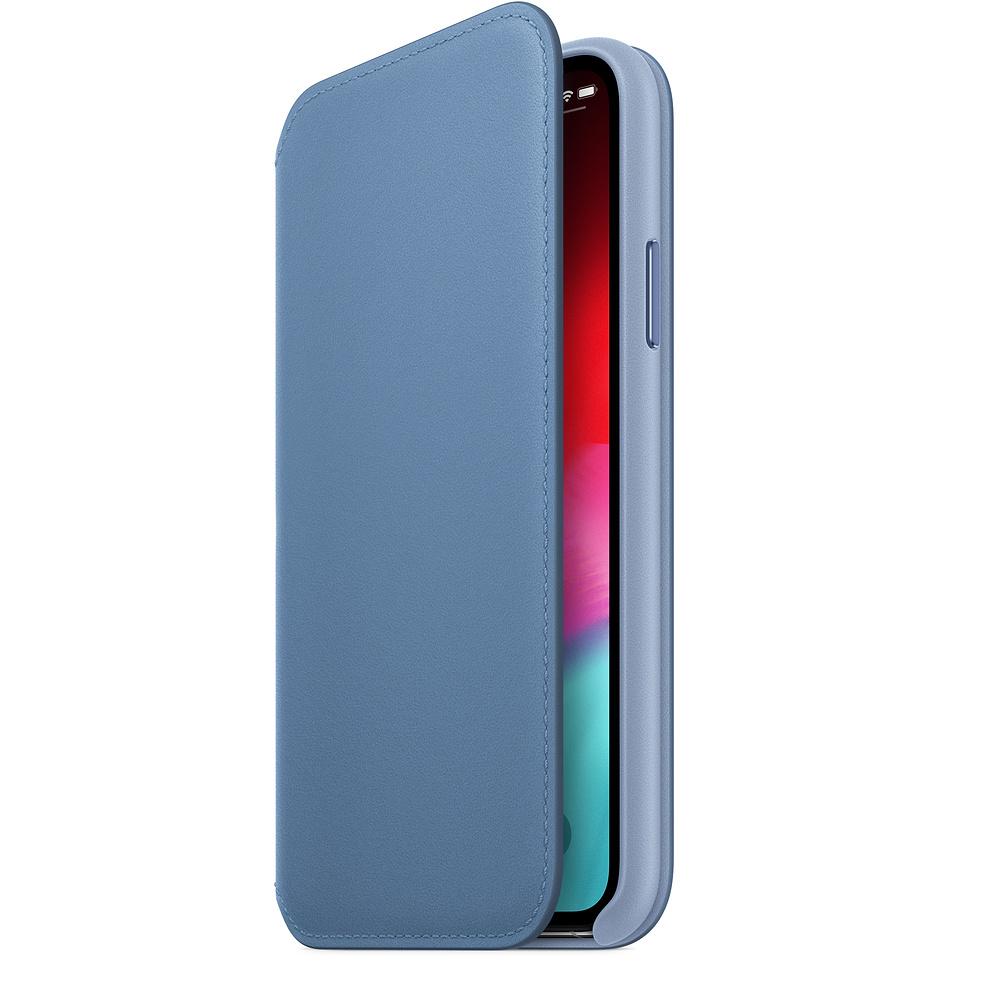 Etui Apple Leather Folio do iPhone Xs MVFD2ZM/A (chabrowe)
