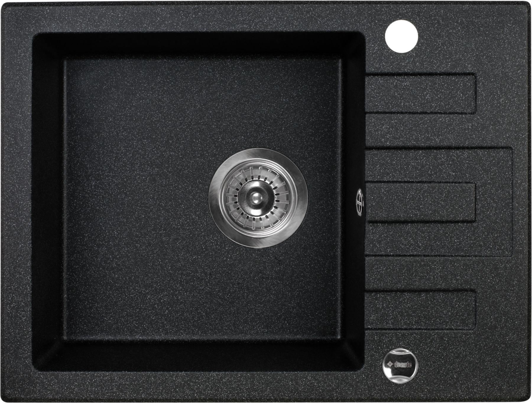 Zlewozmywak Deante LIMA ZRL 211A - granitowy - wpuszczany w blat