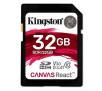 Karta pamięci Kingston Kingston React SDHC 32GB 100/70MB/s U3 V30