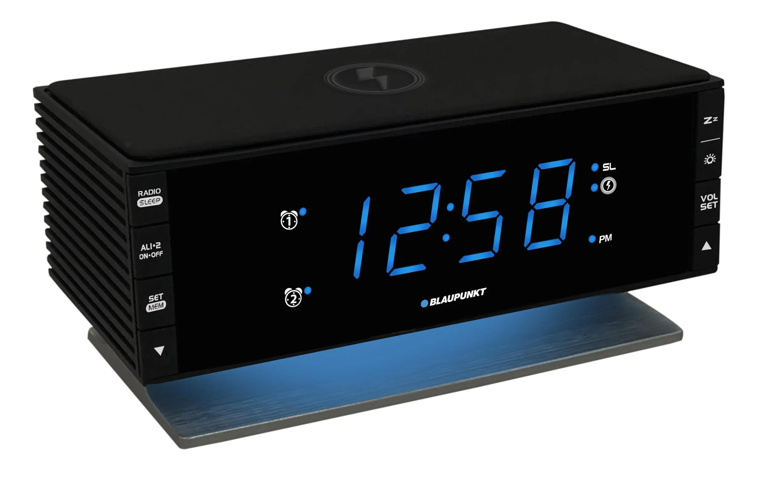 Radiobudzik Blaupunkt CR55CHARGE Czarny