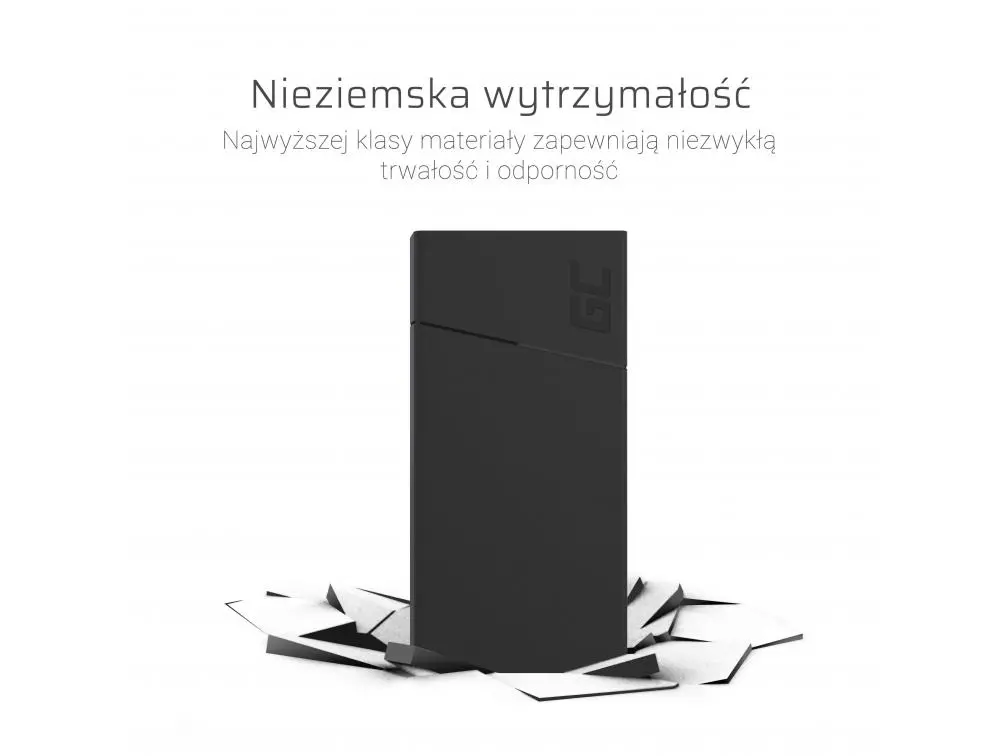 Powerbank Green Cell Prime 10000mAh 18W Czarny