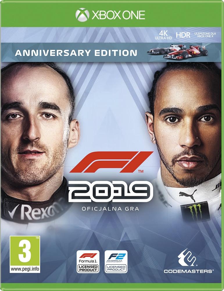F1 2019 - Gra na Xbox One (Kompatybilna z Xbox Series X)