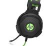 Słuchawki przewodowe z mikrofonem HP Pavilion Gaming 600 Nauszne Czarno-zielony