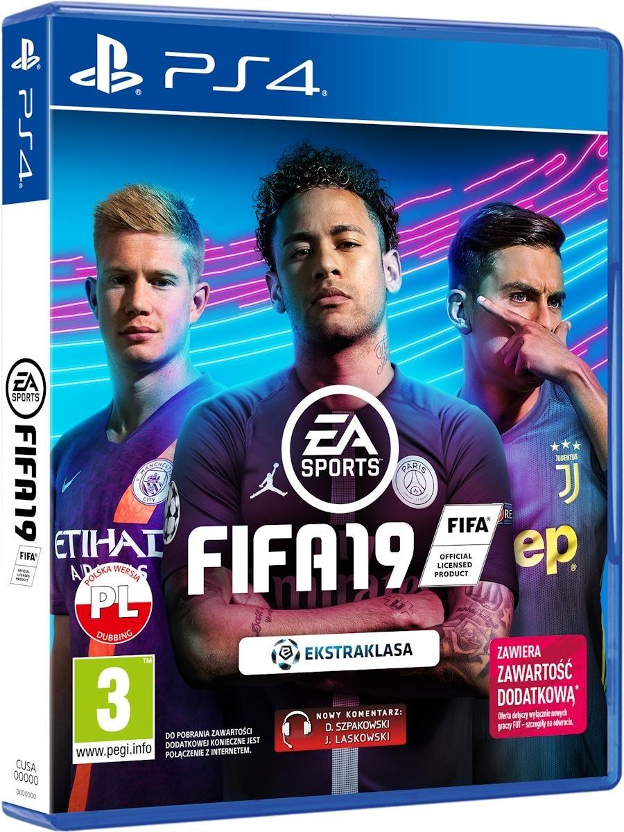 Konsola Sony PlayStation 4 Slim 500GB + FIFA 19 + 2 pady