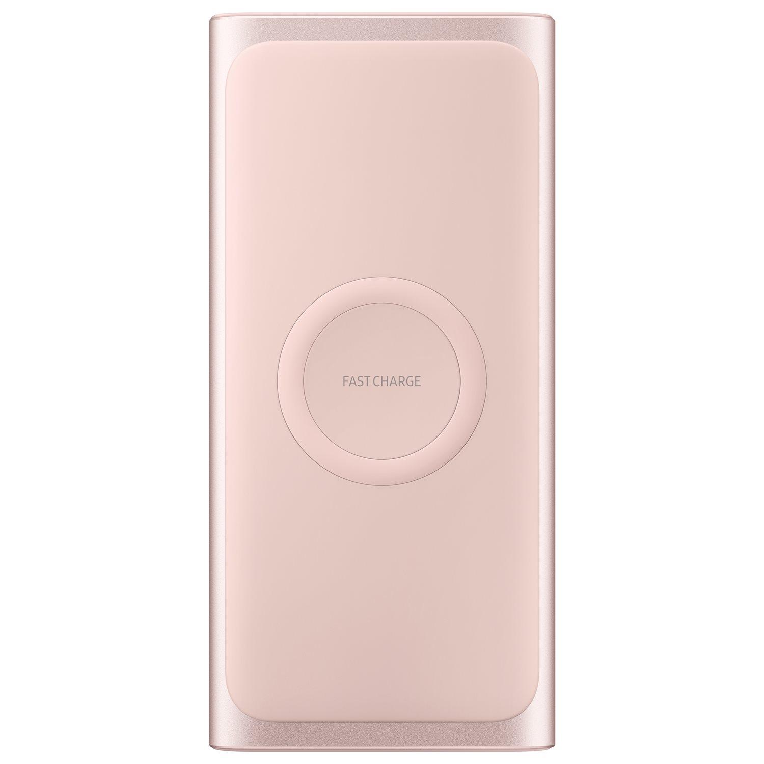Powerbank Samsung Wireless Battery Pack EB-U1200CP 10000mAh 15W Różowy