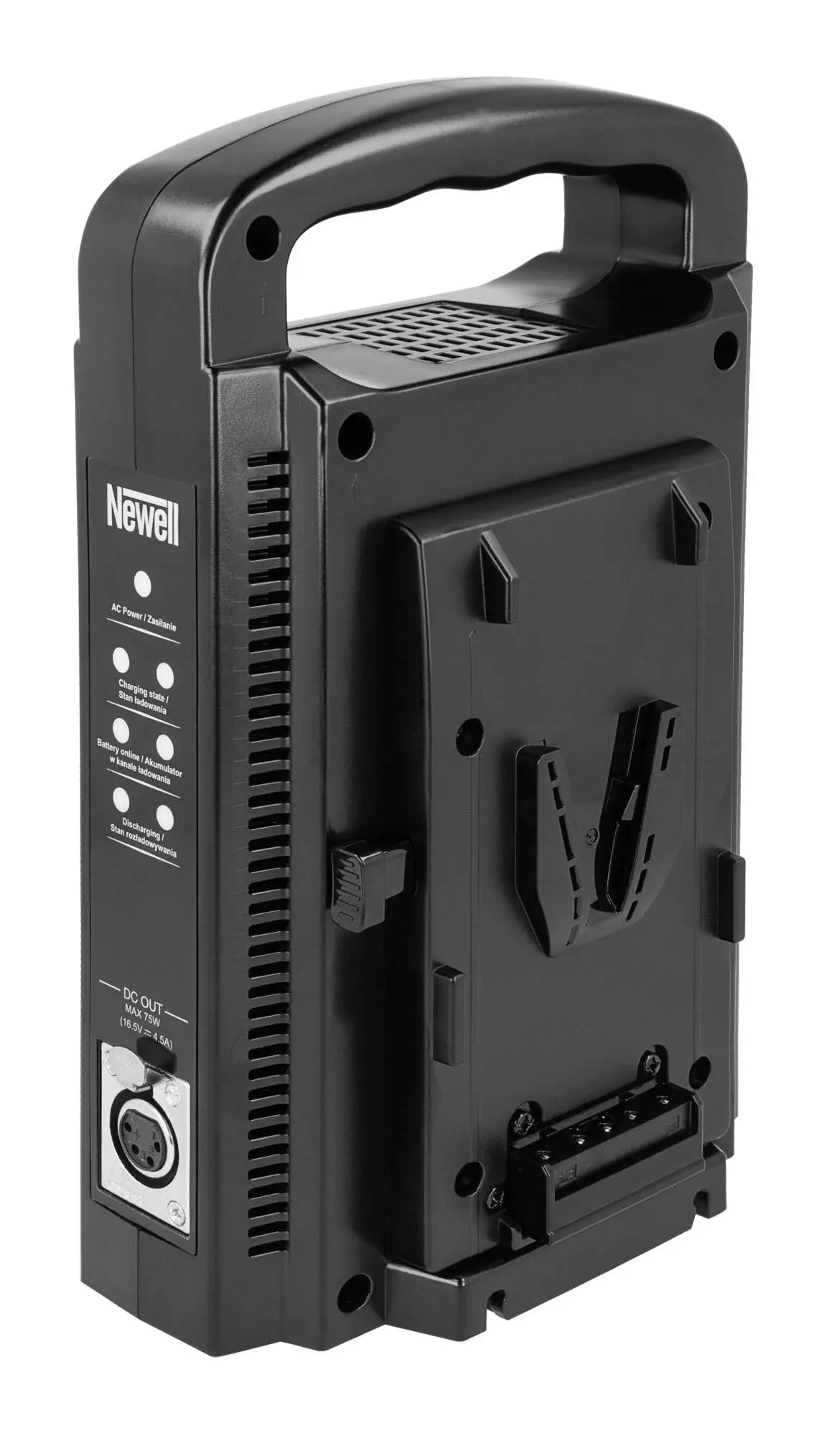 Ładowarka Newell dwukanałowa do akumulatorów V-Mount