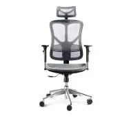 Diablo Chairs V-Basic Normal Size Biurowy do 150kg Tkanina Czarno-szary