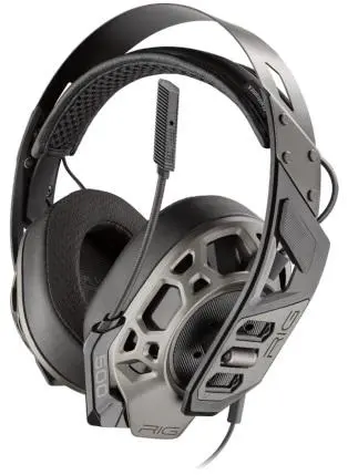 Słuchawki przewodowe z mikrofonem Plantronics RIG 500 PRO Esports Edition Nauszne Czarny