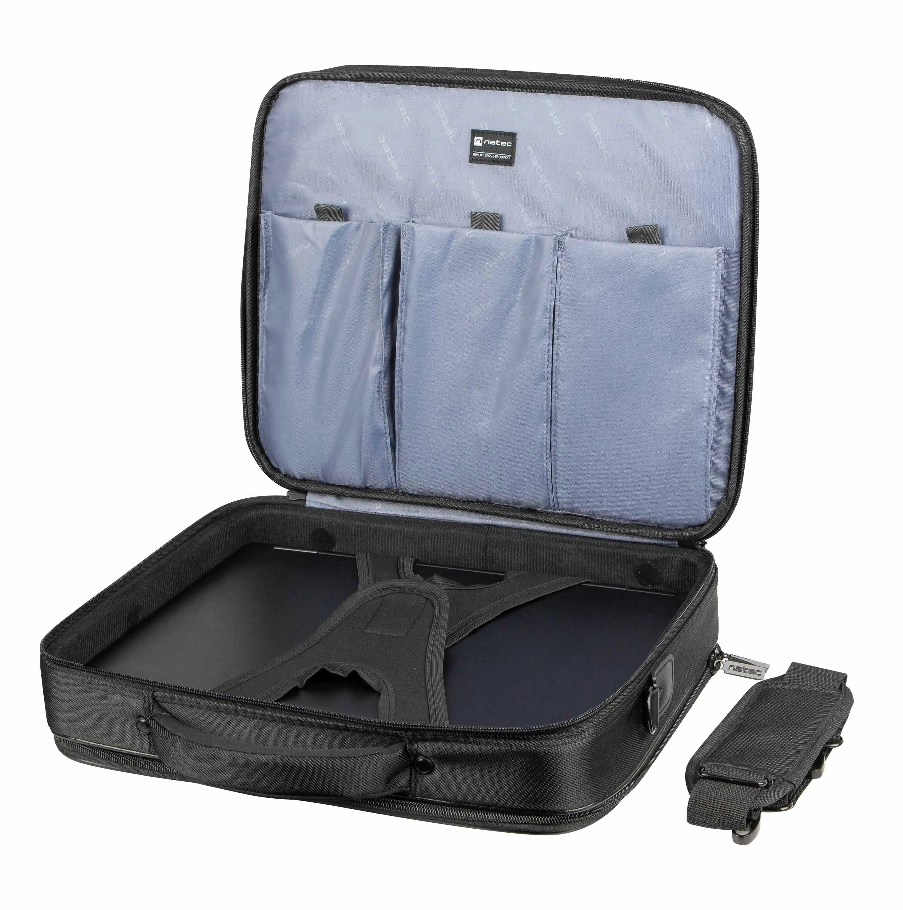 Torba na laptopa Natec Boxer 17,3"  Czarny
