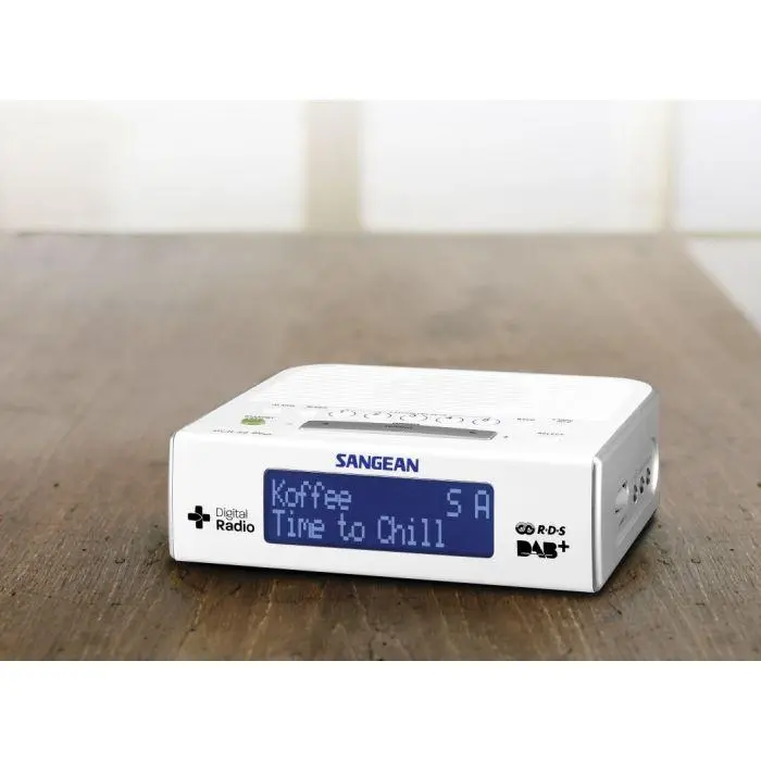 Radiobudzik Sangean ATOMIC 89 DCR-89+ Biały