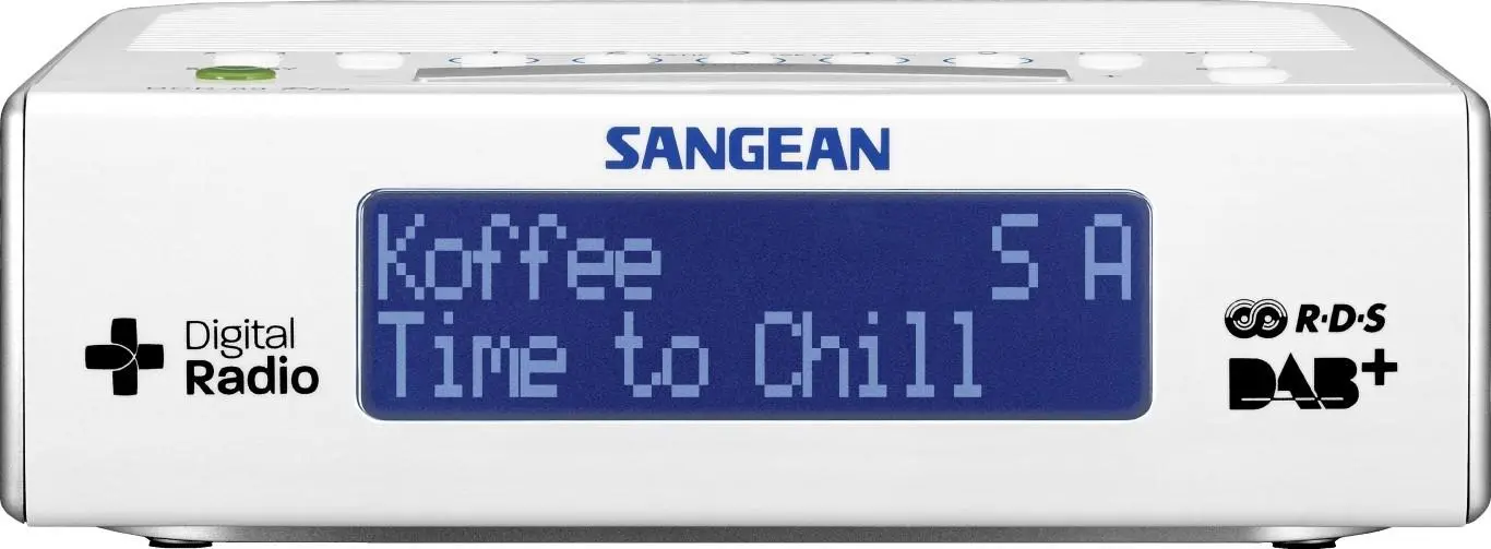 Radiobudzik Sangean ATOMIC 89 DCR-89+ Biały