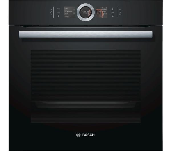 Piekarnik elektryczny parowy Bosch HSG636BB1 Termoobieg Czarny