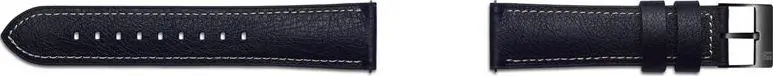 Pasek Samsung Galaxy Watch 46 mm skórzany Czarny