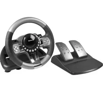 Kierownica Defender Forsage GTR z pedałami do PC