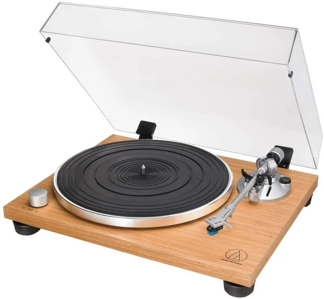 Gramofon Audio-Technica AT-LPW30TK Manualny Napęd paskowy Przedwzmacniacz Drewniany