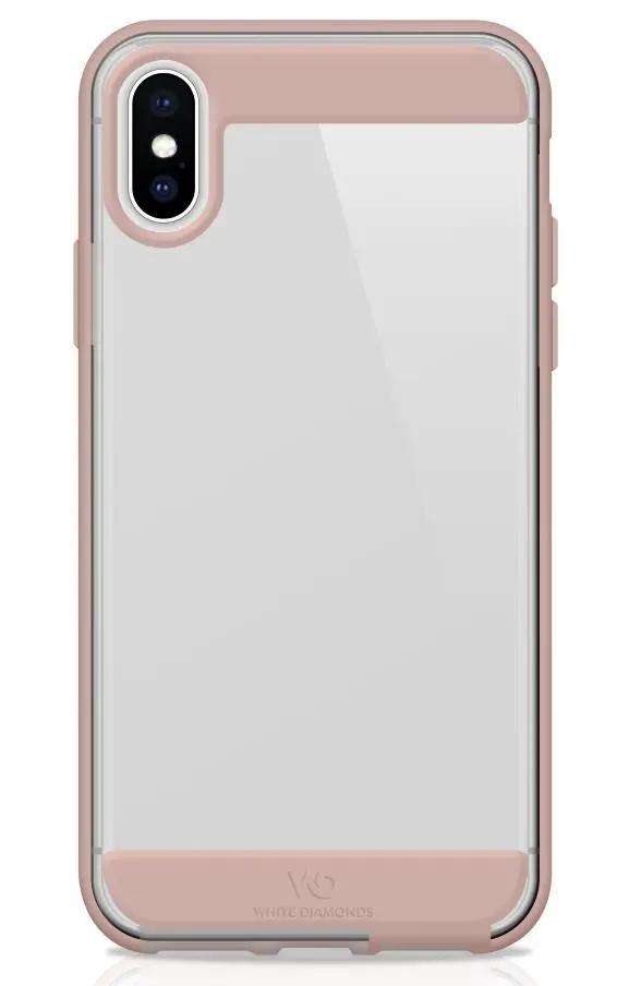 Etui White Diamonds Innocence Clear Case do iPhone Xs Max rose gold