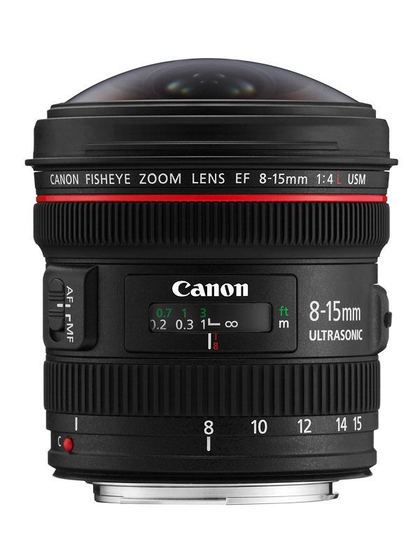 Canon EF 8-15 mm f/4 L Fisheye USM