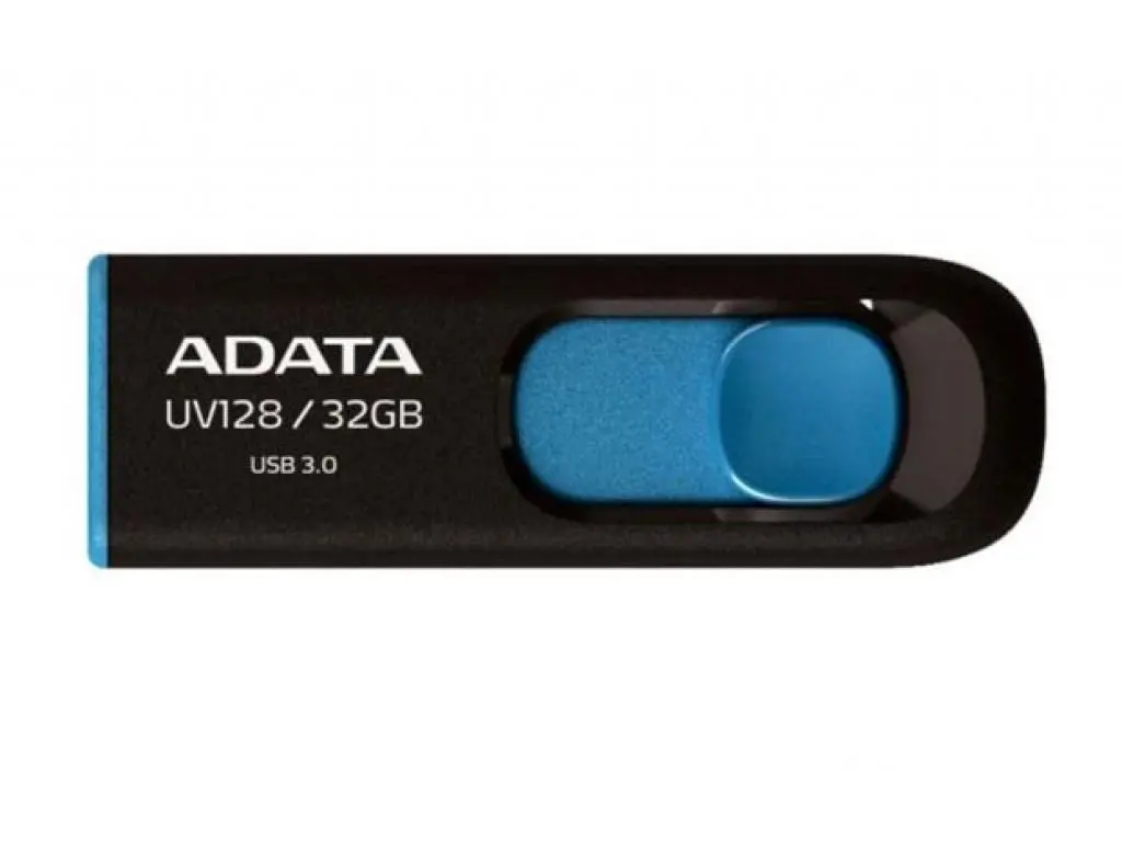 PenDrive Adata UV128 32GB USB 3.0  Czarno-niebieski