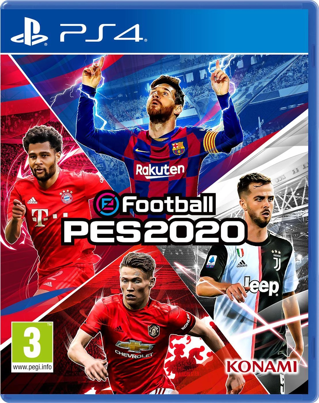 eFootball PES 2020 Gra na PS4 (Kompatybilna z PS5)