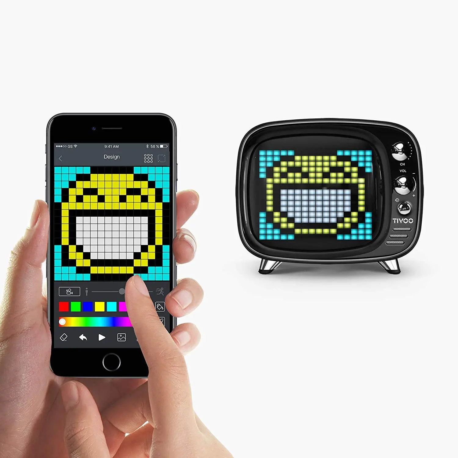 Głośnik Bluetooth Divoom Tivoo 6W Czarny