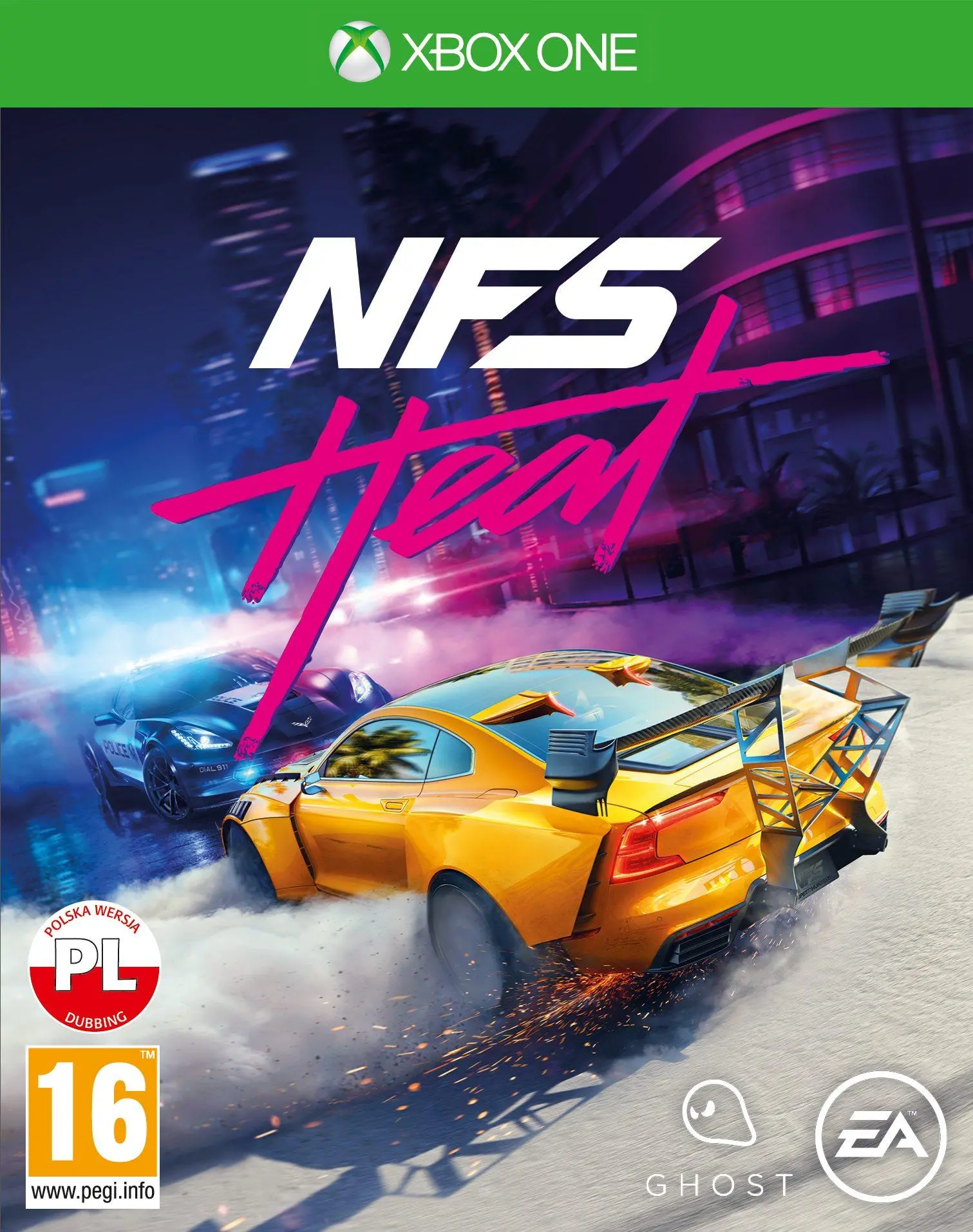 Need for Speed Heat Gra na Xbox One (Kompatybilna z Xbox Series X)
