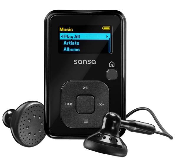Odtwarzacz MP3 SANDISK Sansa Clip+ 2GB