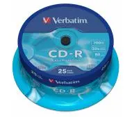Verbatim CD-R Extra Protection Cakebox 25szt.
