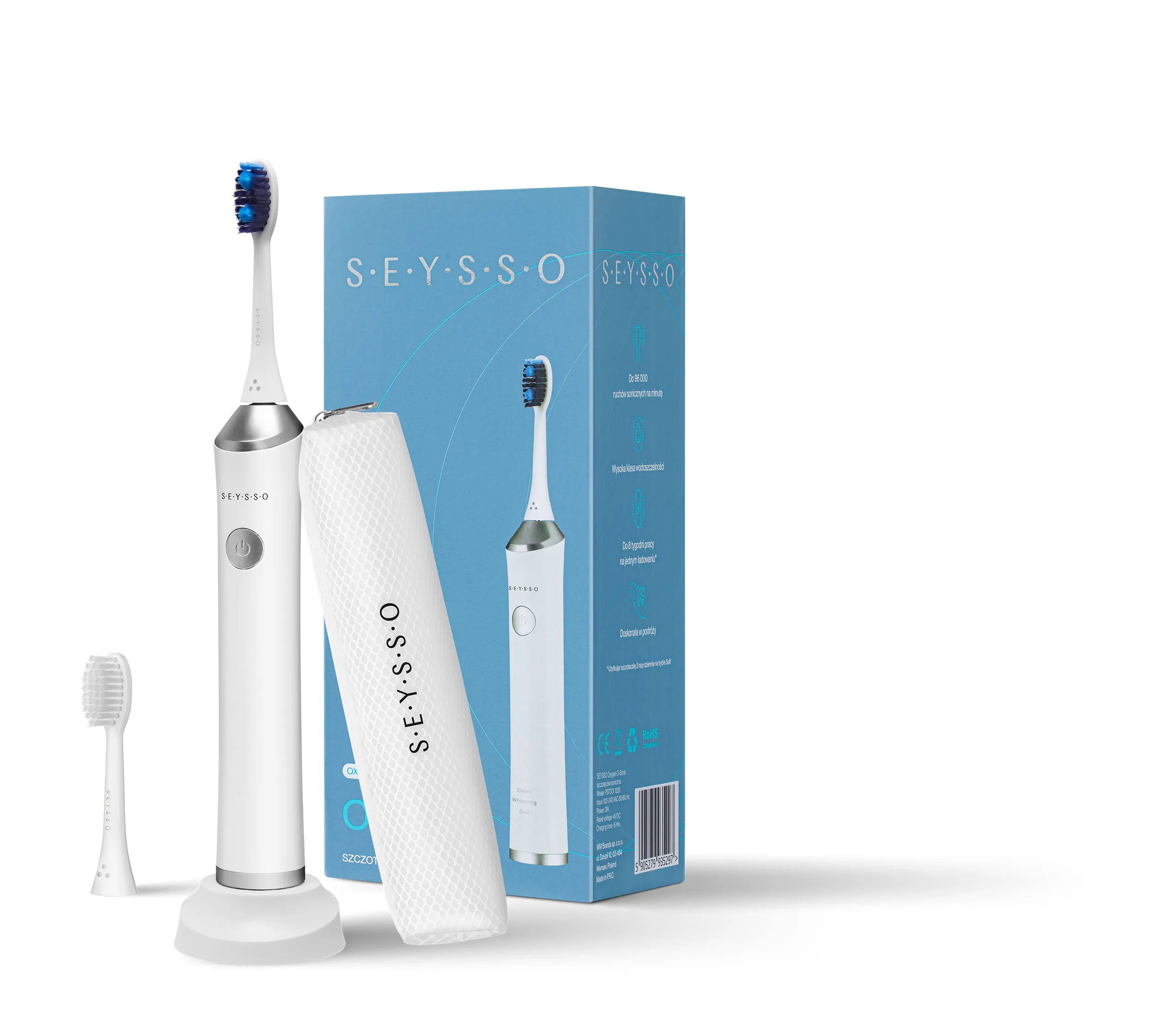 Szczoteczka soniczna SEYSSO Oxygen O-Sonic