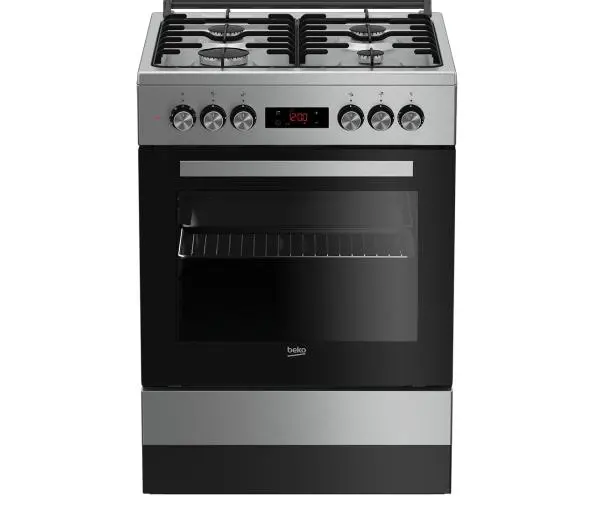 Кухня газово-електрична Beko FSE62320DX Termoobieg