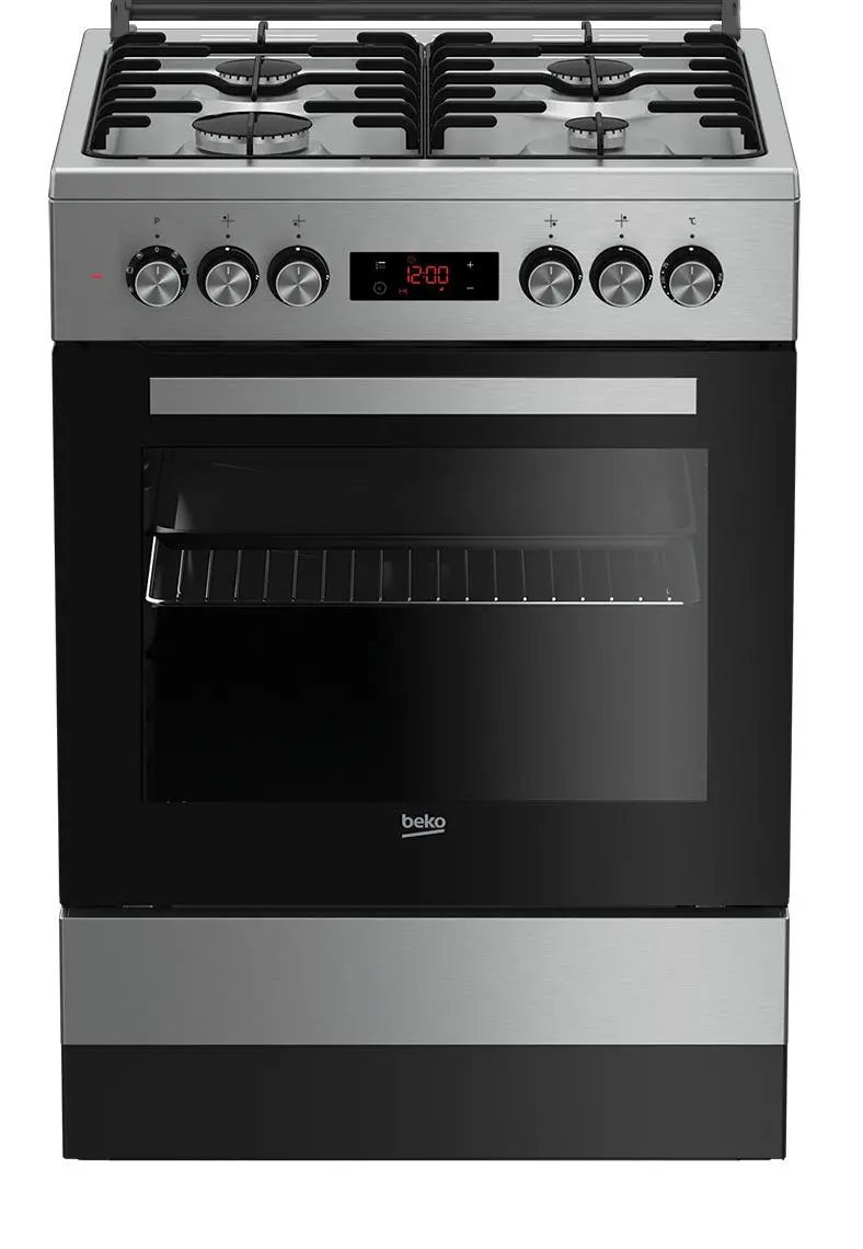 Kuchnia gazowo-elektryczna Beko FSE62320DX Termoobieg