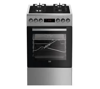 Газово-електрична кухня Beko FSMT55330DXDS