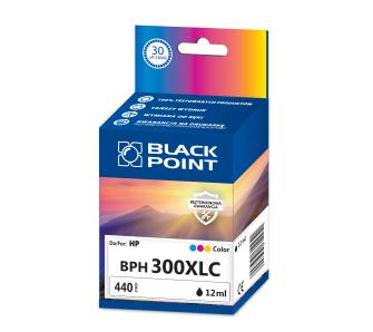 Tusz Black Point BPH300XLC (zamiennik CC644EE nr 300XL) Kolor 12 ml