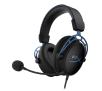 Słuchawki przewodowe z mikrofonem HyperX Cloud Alpha S HX-HSCAS-BL/WW Nauszne Czarno-niebieski