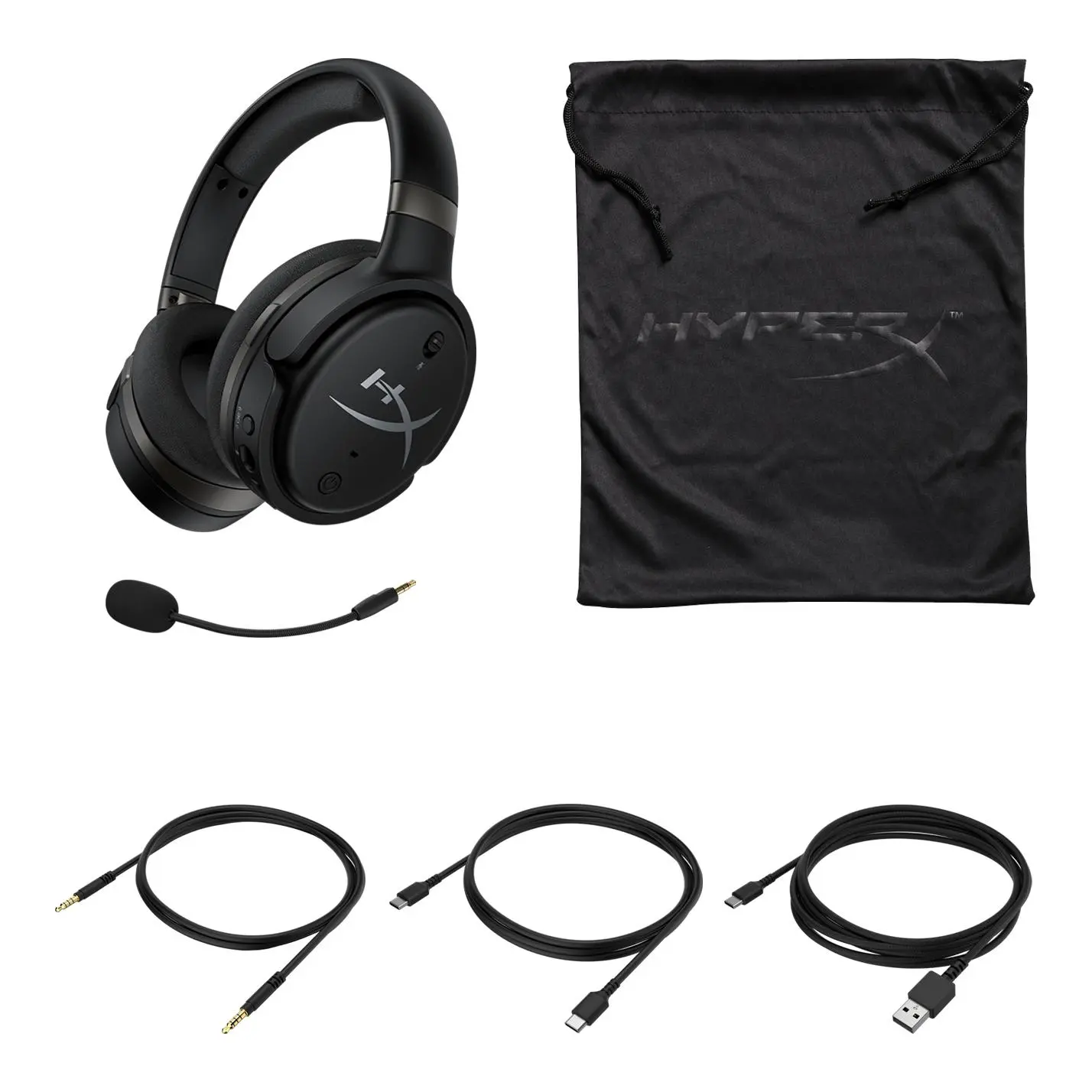Słuchawki przewodowe z mikrofonem HyperX Cloud Orbit S HX-HSCOS-GM/WW Nauszne Czarny