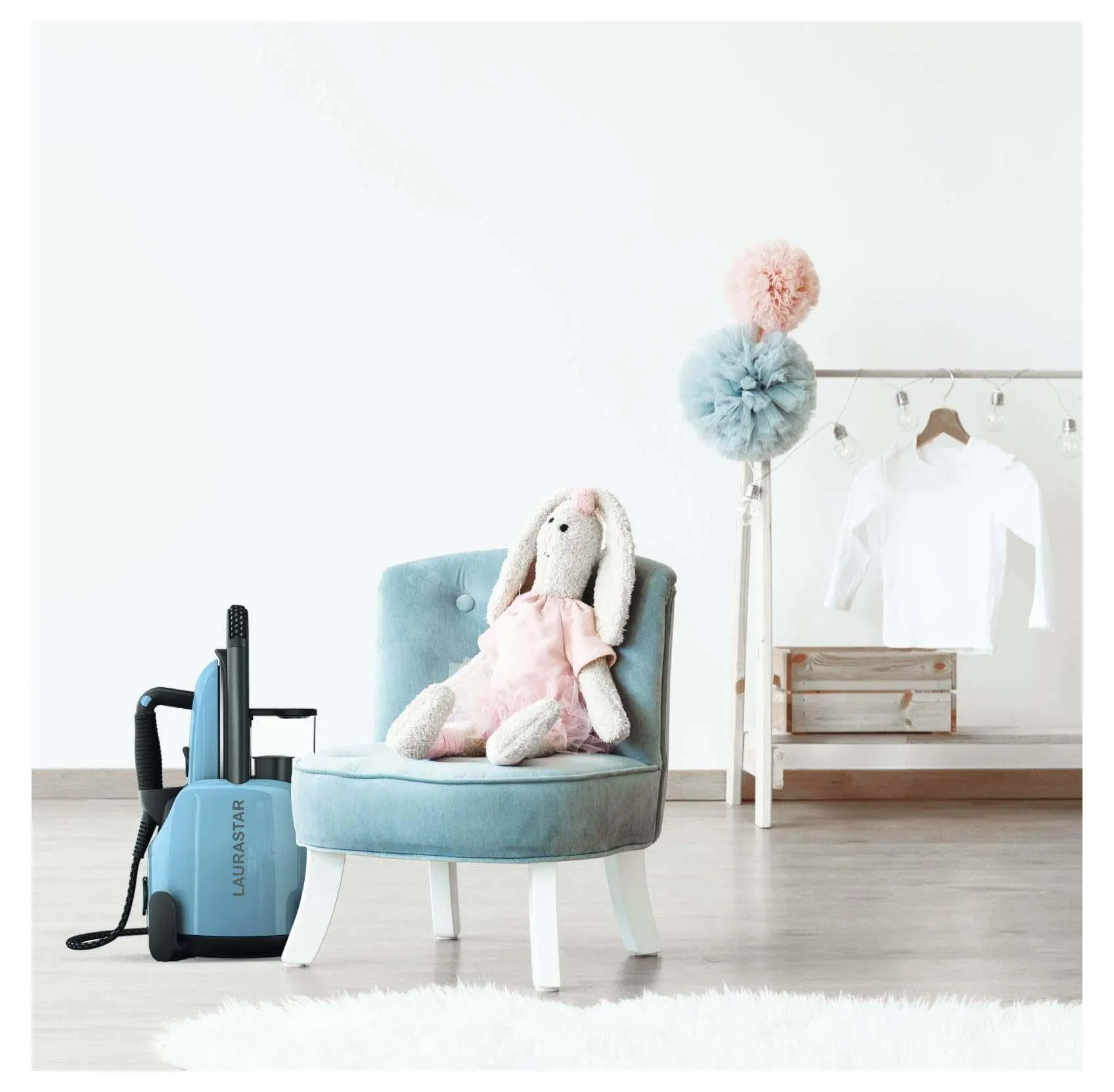 Generator pary Laurastar Lift Plus Blue Sky Aluminium 3D
