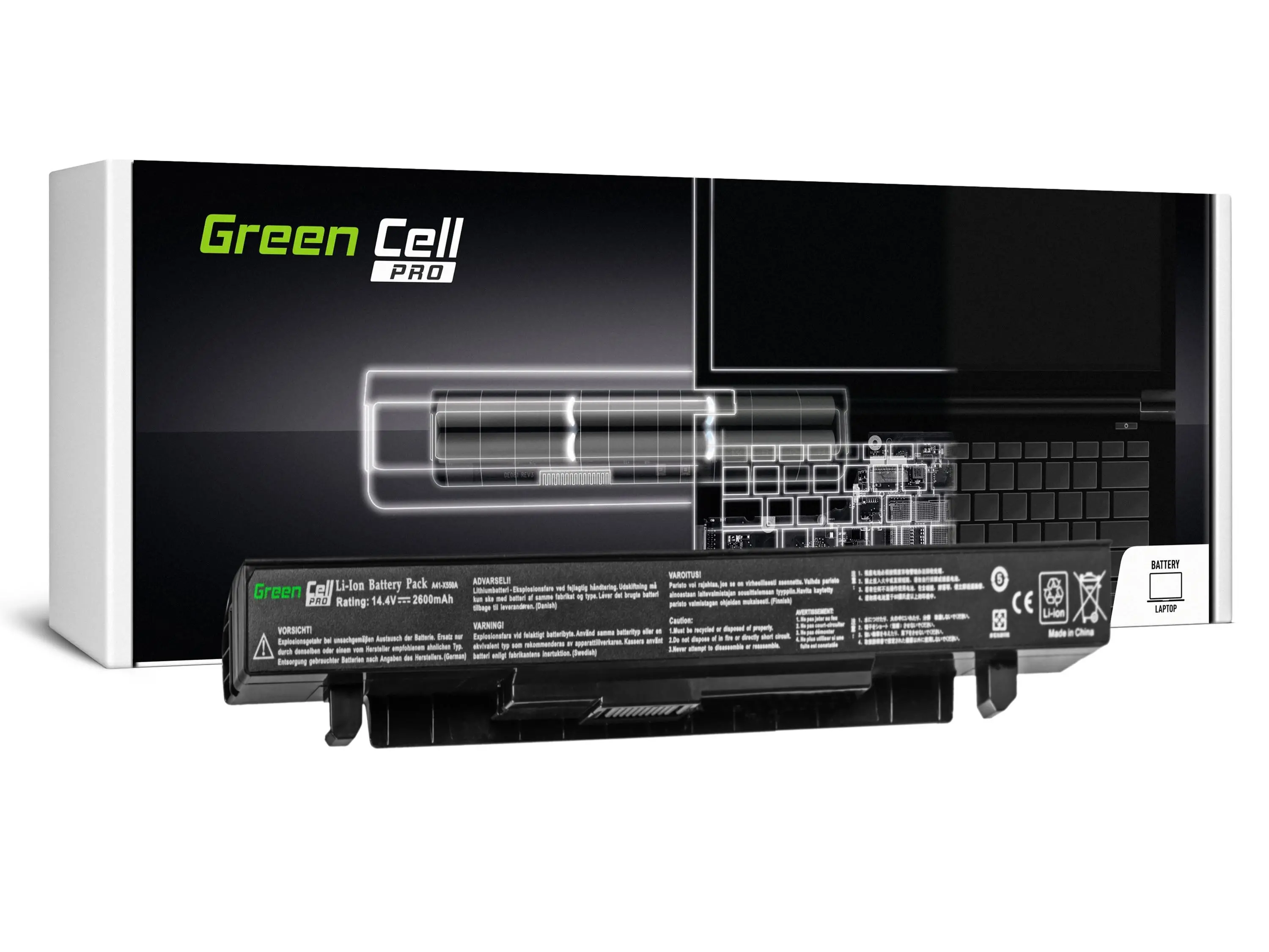 Bateria do laptopa Green Cell Pro AS58PRO Asus